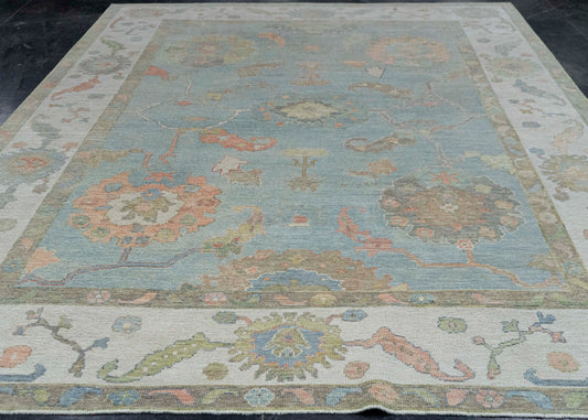 Turkish Oushak Rug 9' x 11'6" #20375