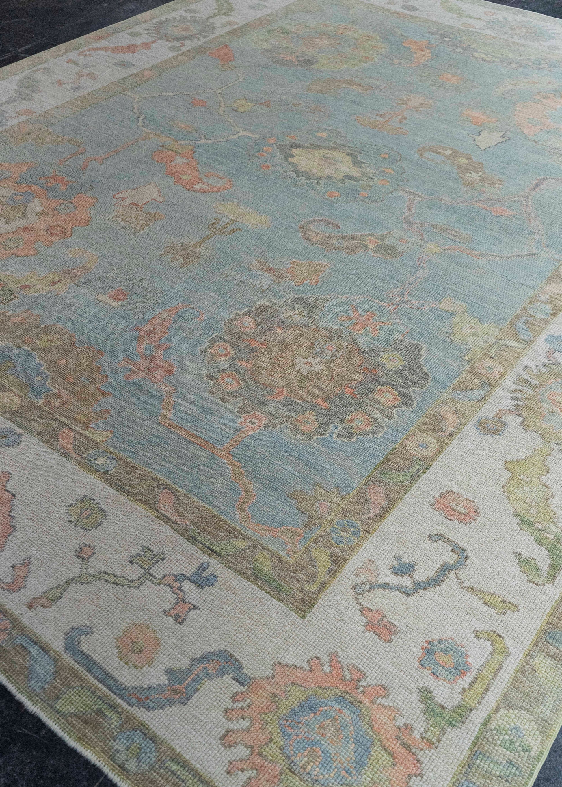 Turkish Oushak Rug 9' x 11'6" #20375