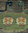Turkish Oushak Old Wool Rug  12' x 14'7" #19520