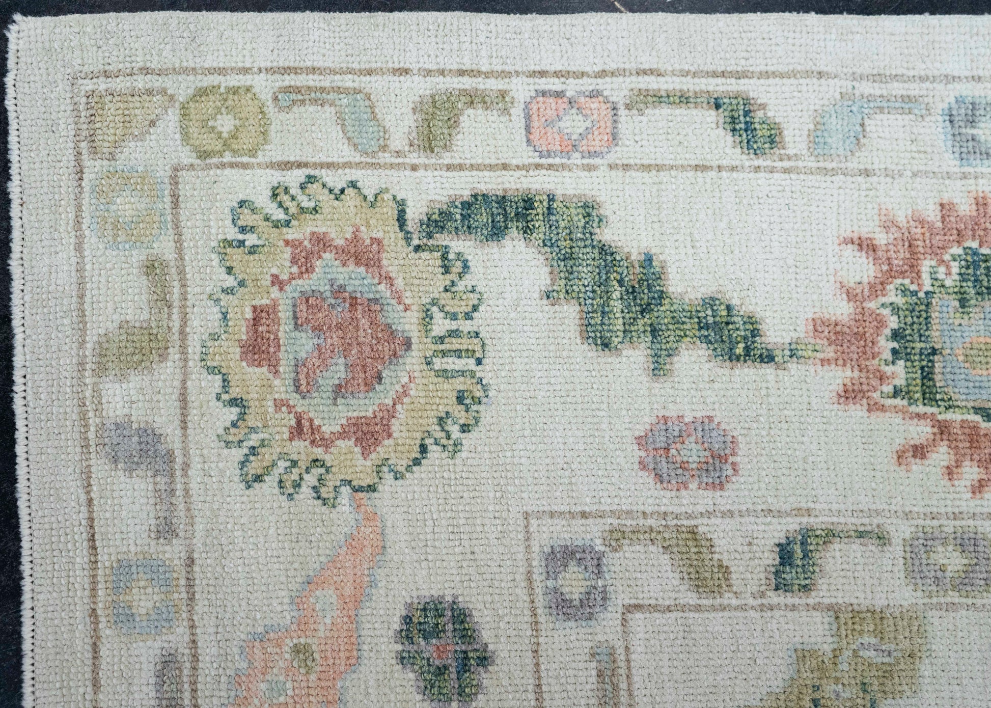 Turkish Oushak Rug 9'4" x 12'11" #20385