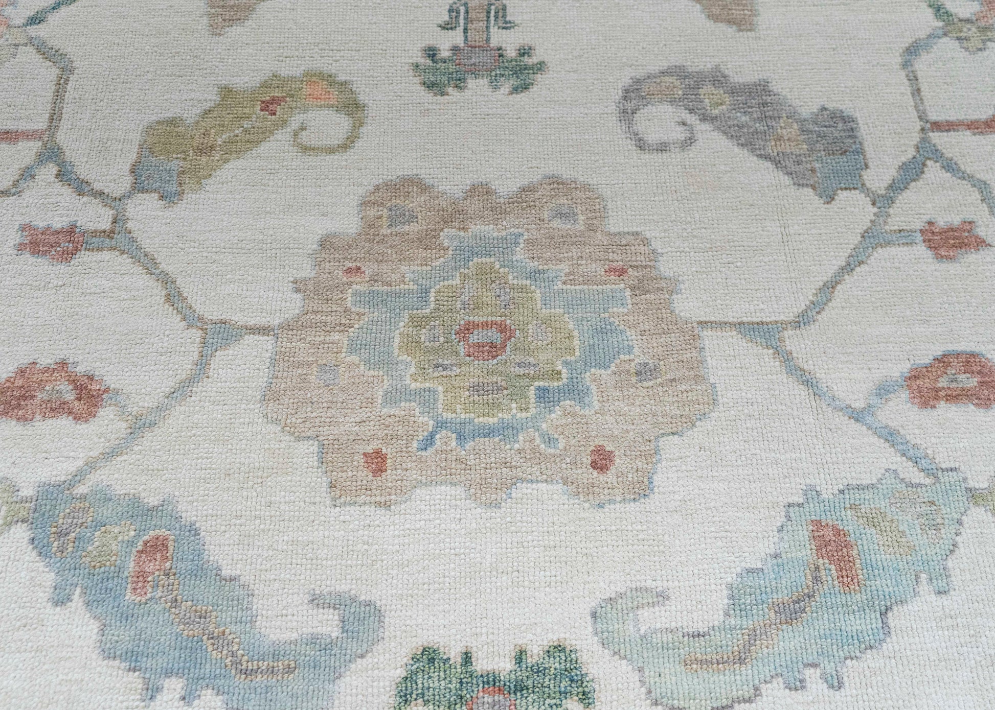 Turkish Oushak Rug 9'4" x 12'11" #20385