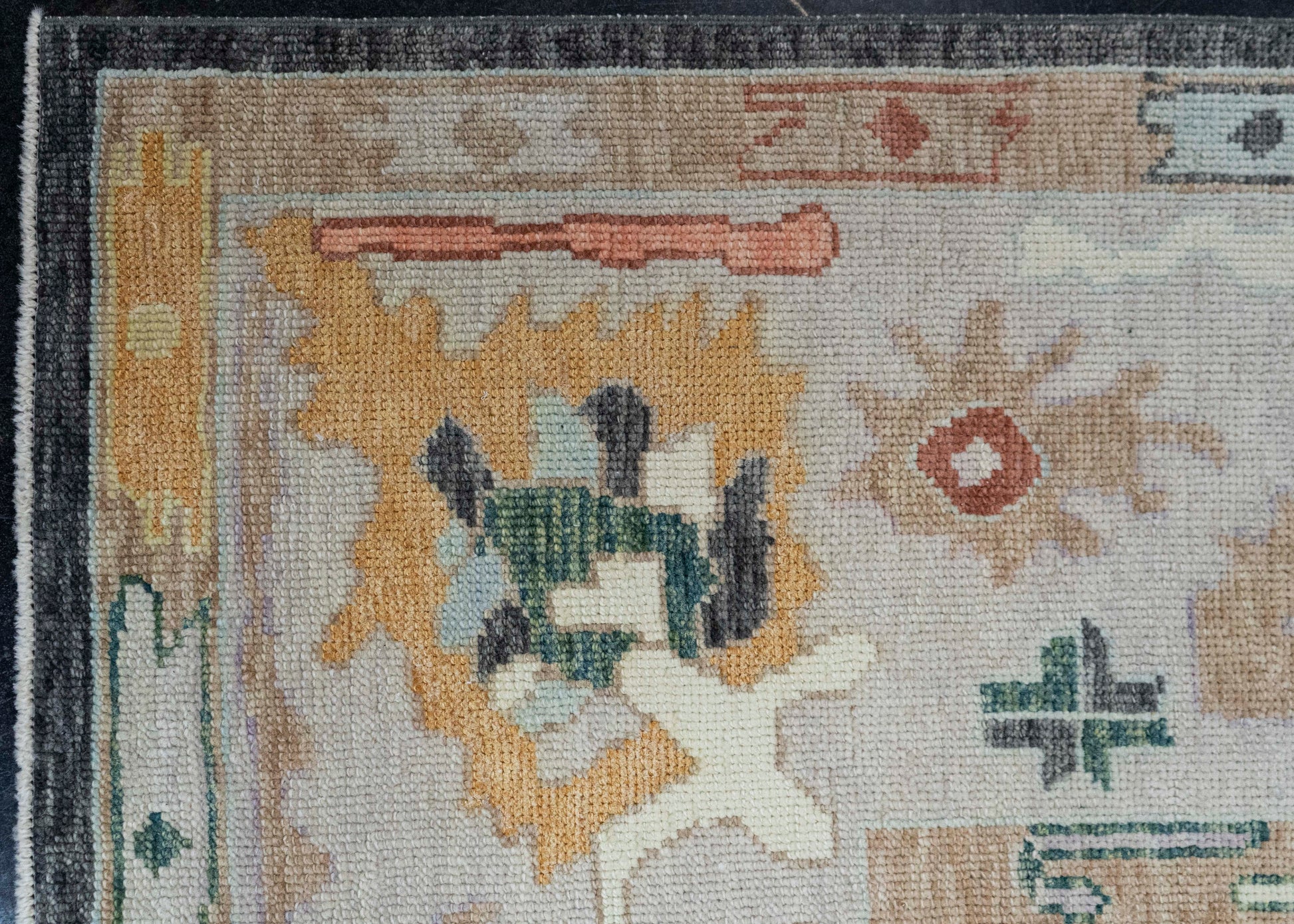 Turkish Oushak Rug 9'4" x 12'5" #20379