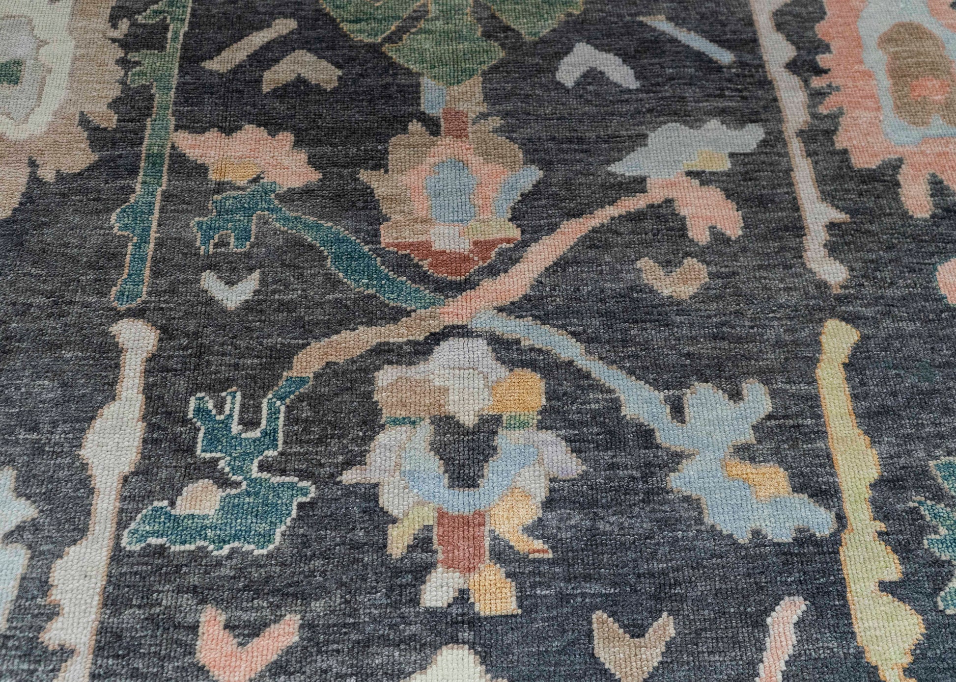 Turkish Oushak Rug 9'4" x 12'5" #20379