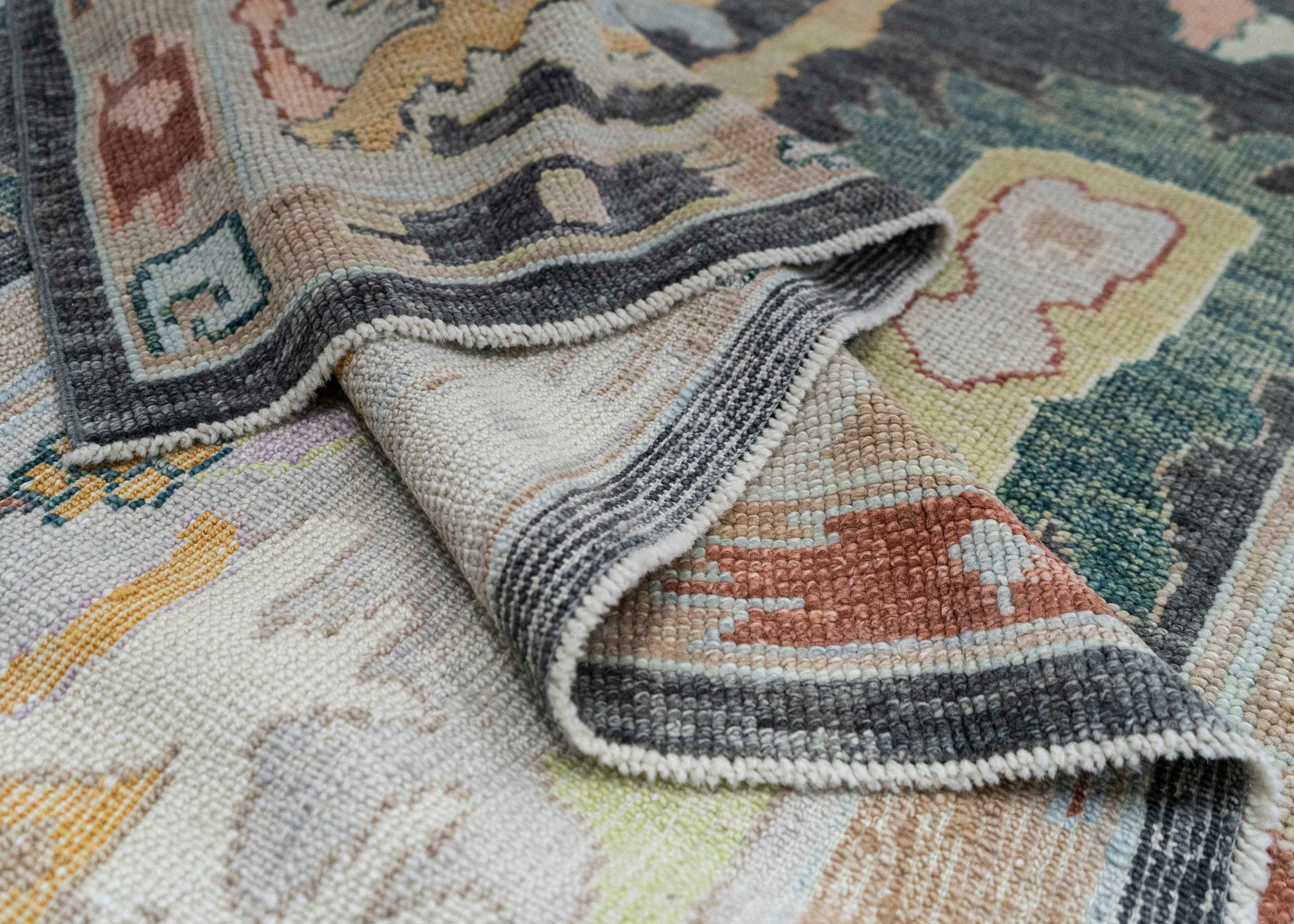 Turkish Oushak Rug 9'4" x 12'5" #20379