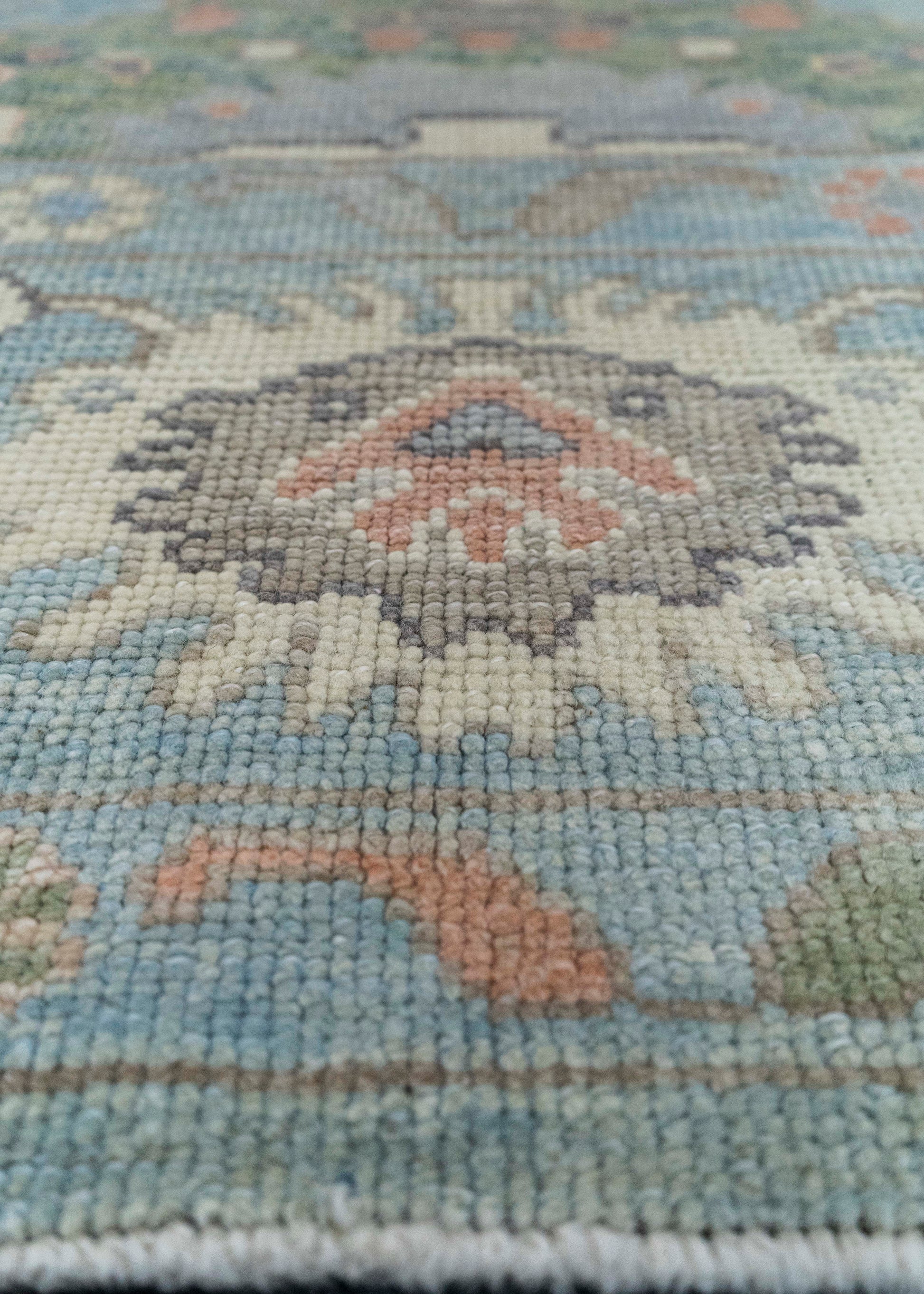 Turkish Oushak Rug 8'8" x 10'2" #20406