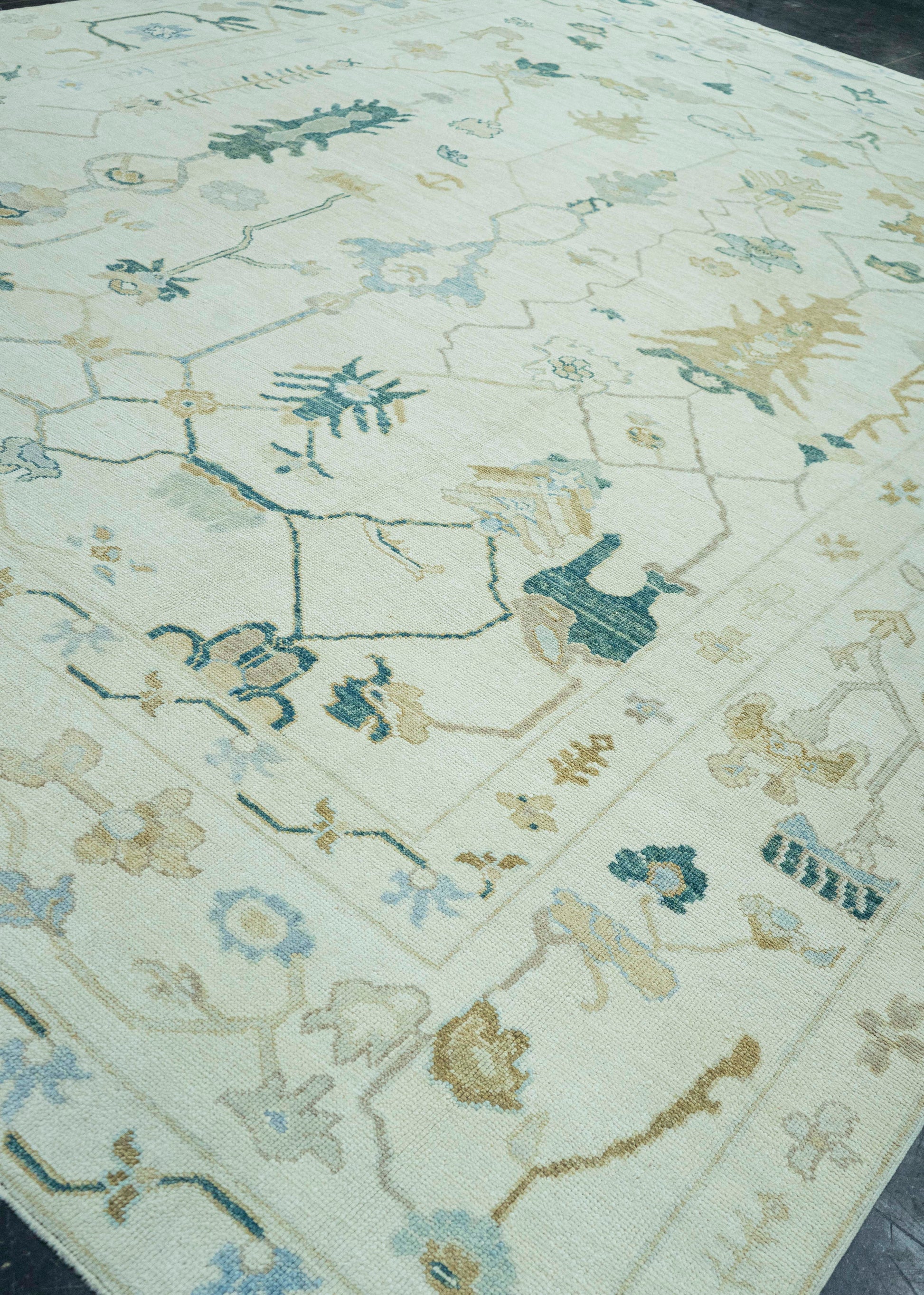 Turkish Oushak Rug 12'3" x 15'2" #20099