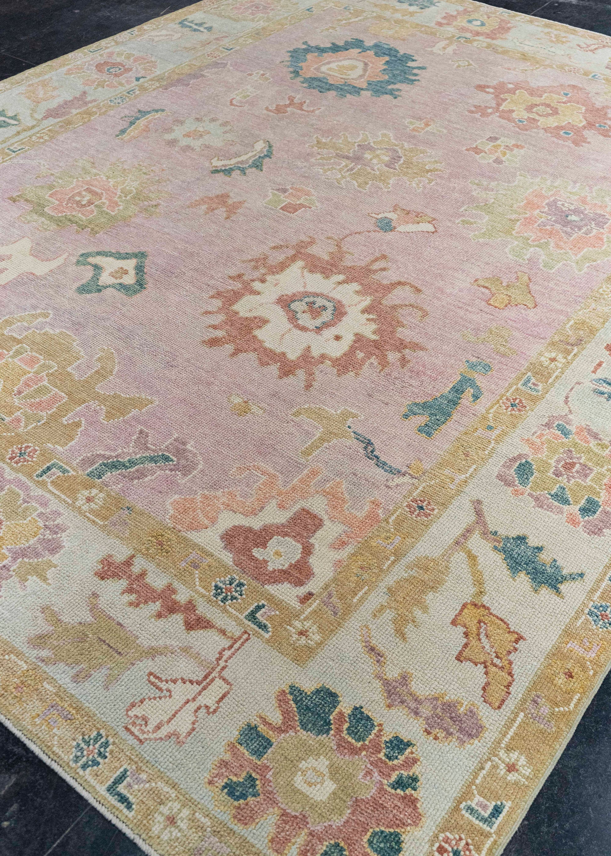 Turkish Oushak Rug 8'6" x 10'6" #20405