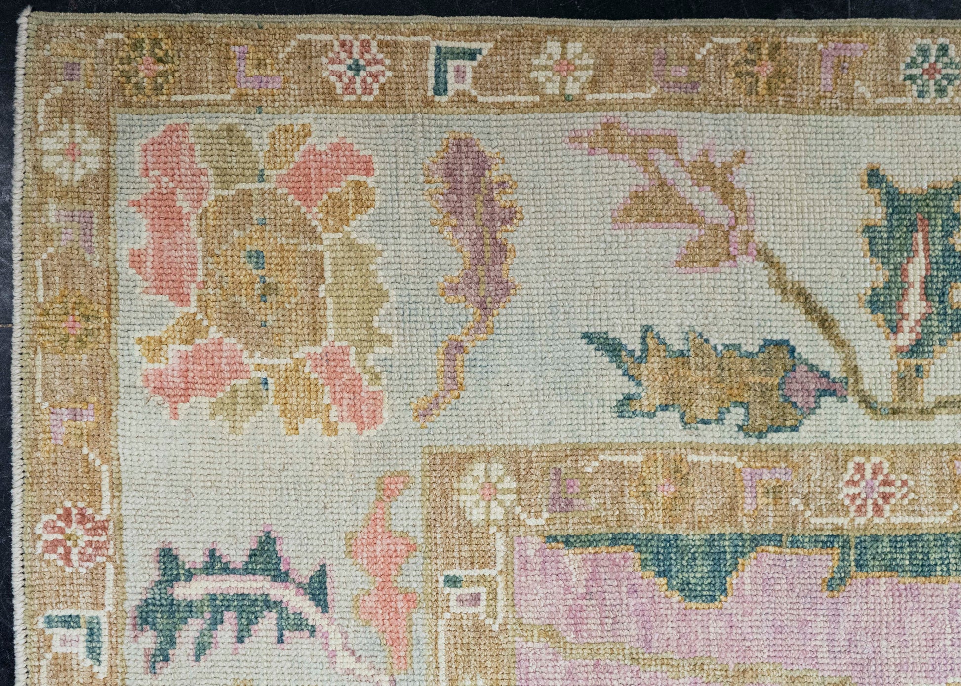 Turkish Oushak Rug 8'6" x 10'6" #20405