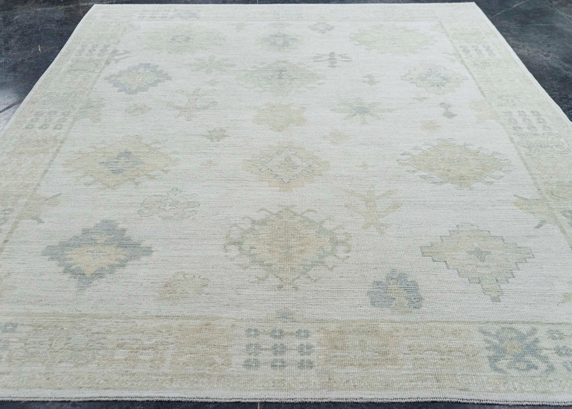 Turkish Oushak Rug 7'11" x 9'10" #20270