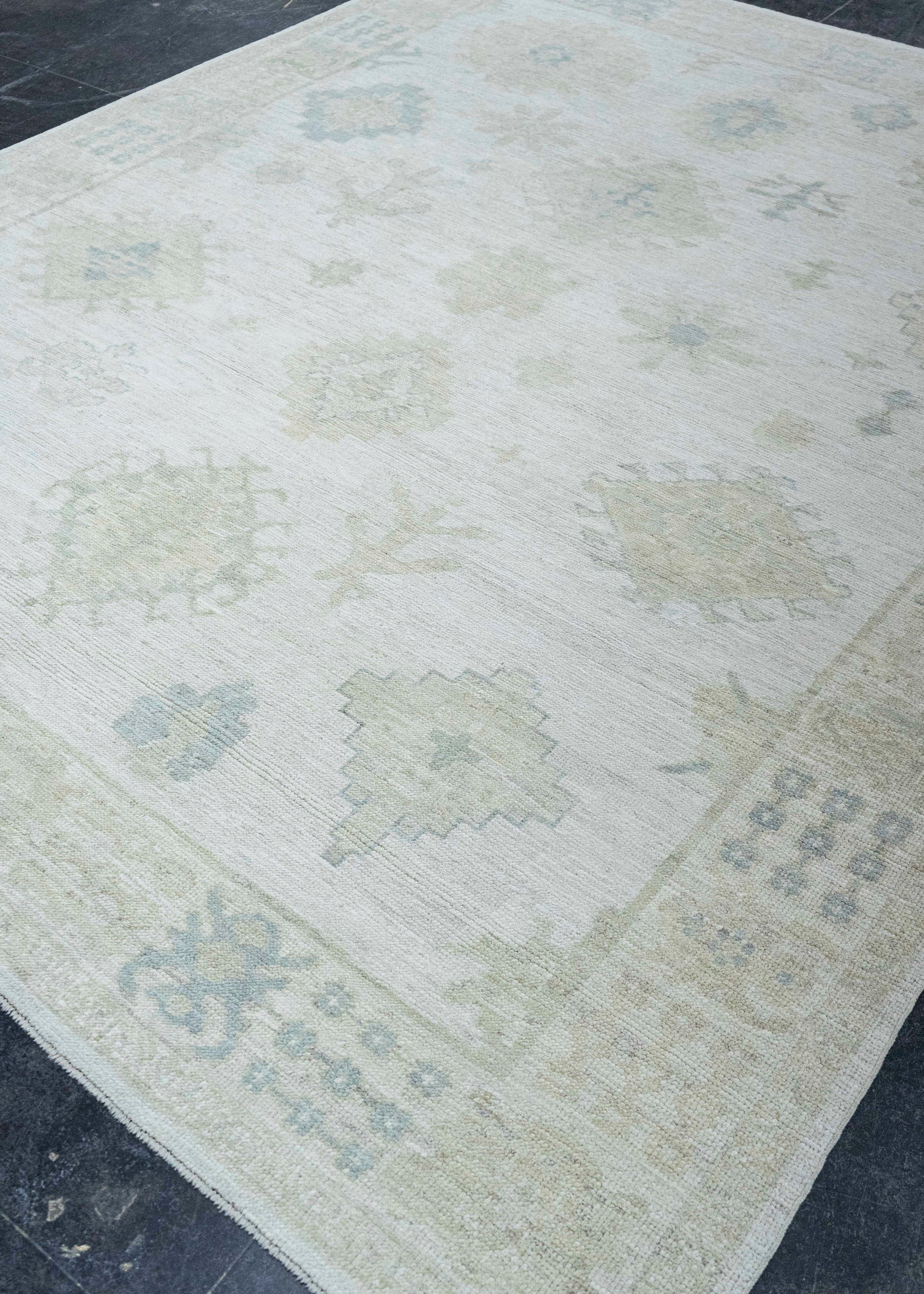 Turkish Oushak Rug 7'11" x 9'10" #20270