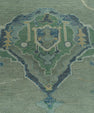 Turkish Oushak Rug 12'2" x 14'4" #19039