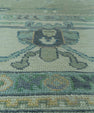 Turkish Oushak Rug 12'2" x 14'4" #19039