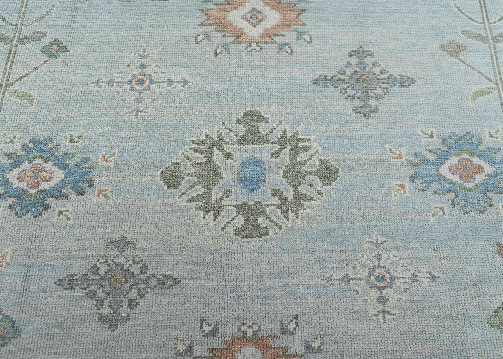 Turkish Oushak Rug 8'3" x 9'8" #20409