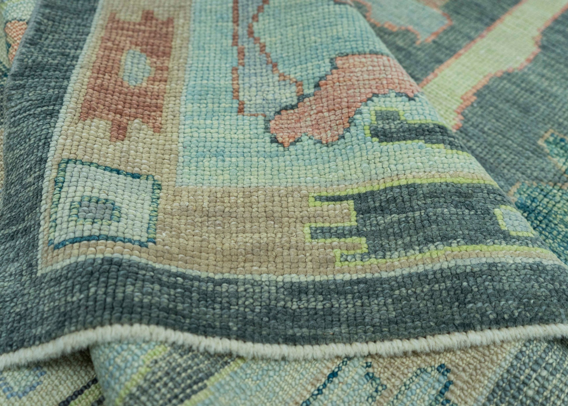 Turkish Oushak Rug 12'2" x 14'9" #19203