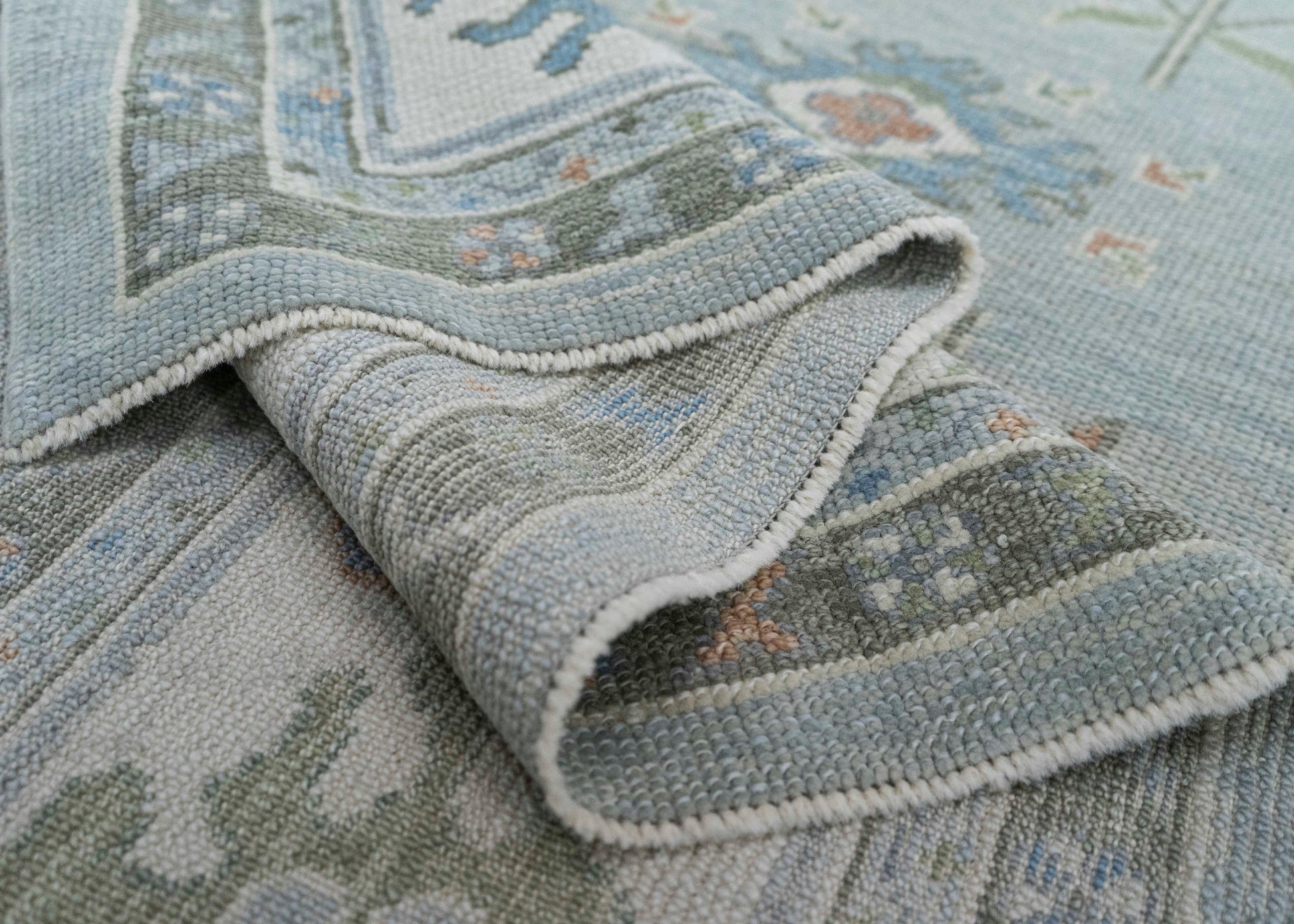 Turkish Oushak Rug 8'3" x 9'8" #20409