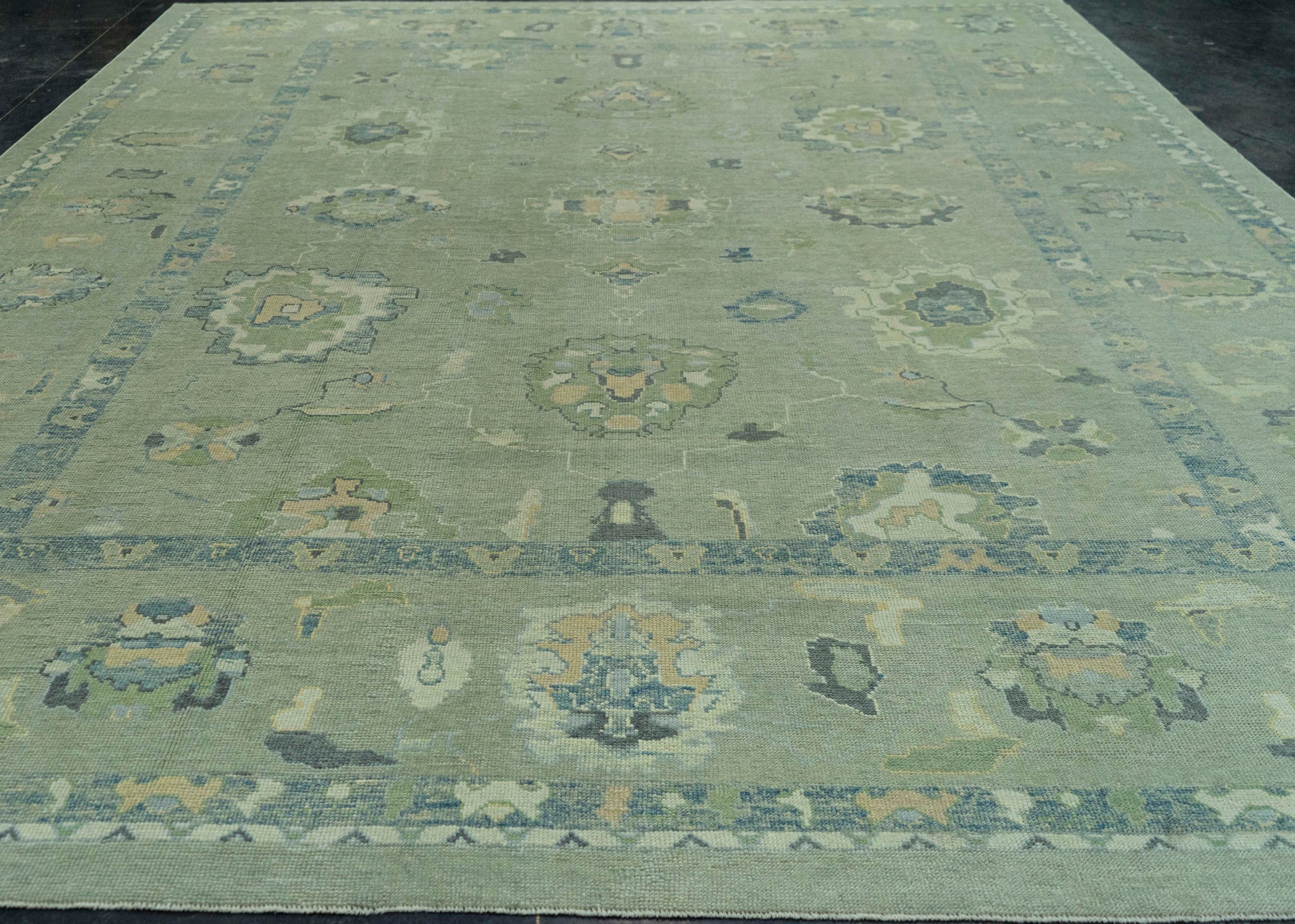 Turkish Oushak Rug 11'11" x 15'3" #19058