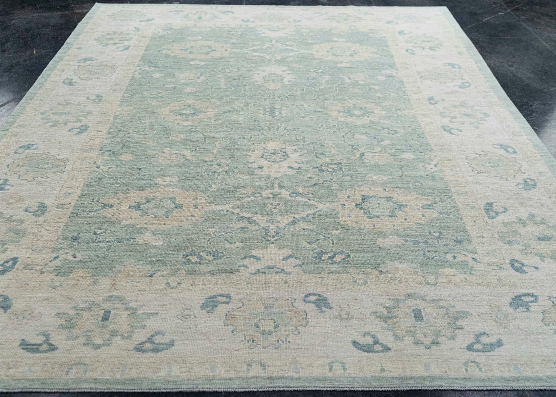 Turkish Oushak Rug 7'11" x 10'8" #20329