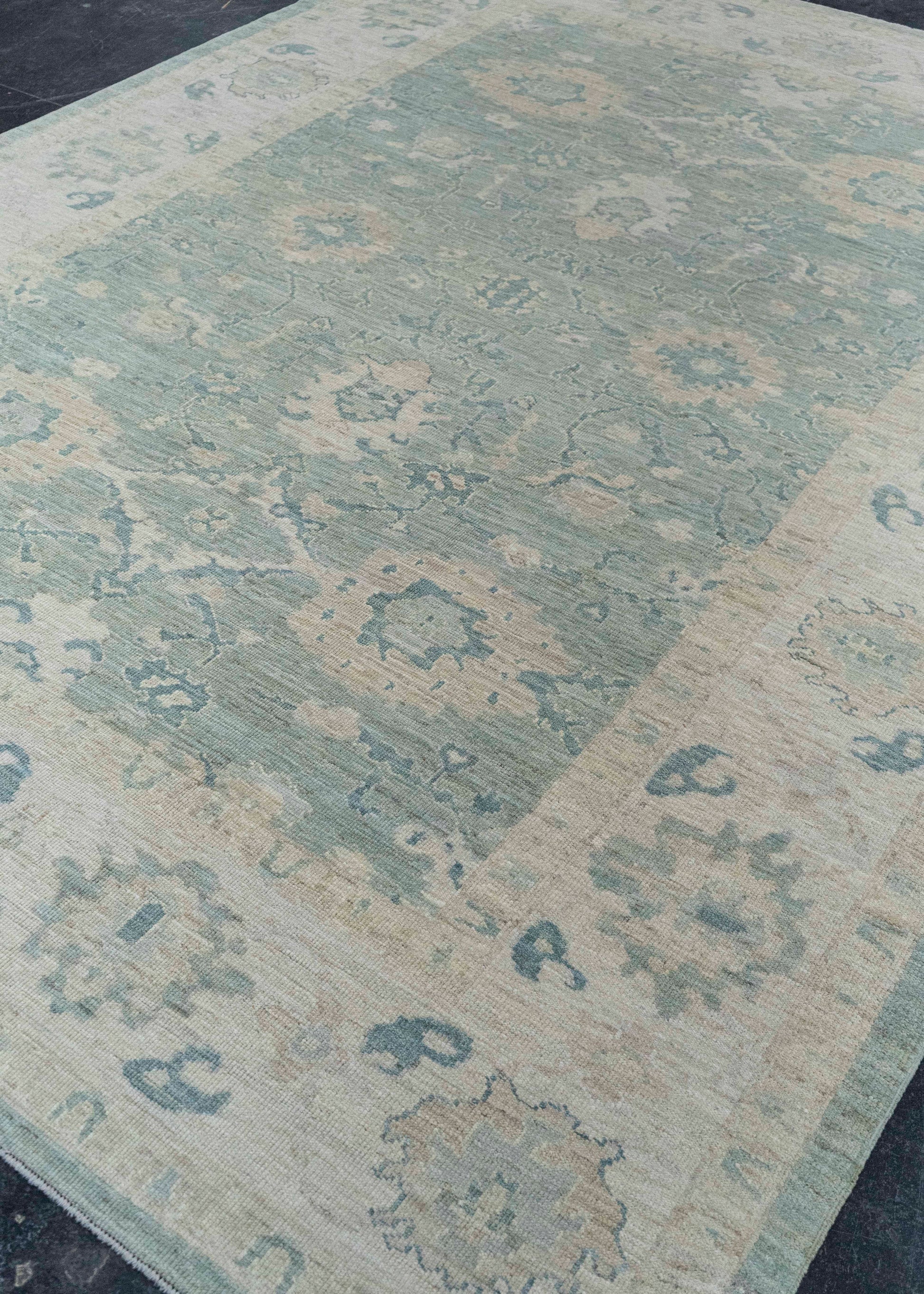 Turkish Oushak Rug 7'11" x 10'8" #20329