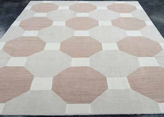 Turkish Kilim Oriental Handmade Flatweave 7'9" x 10'6" #20326