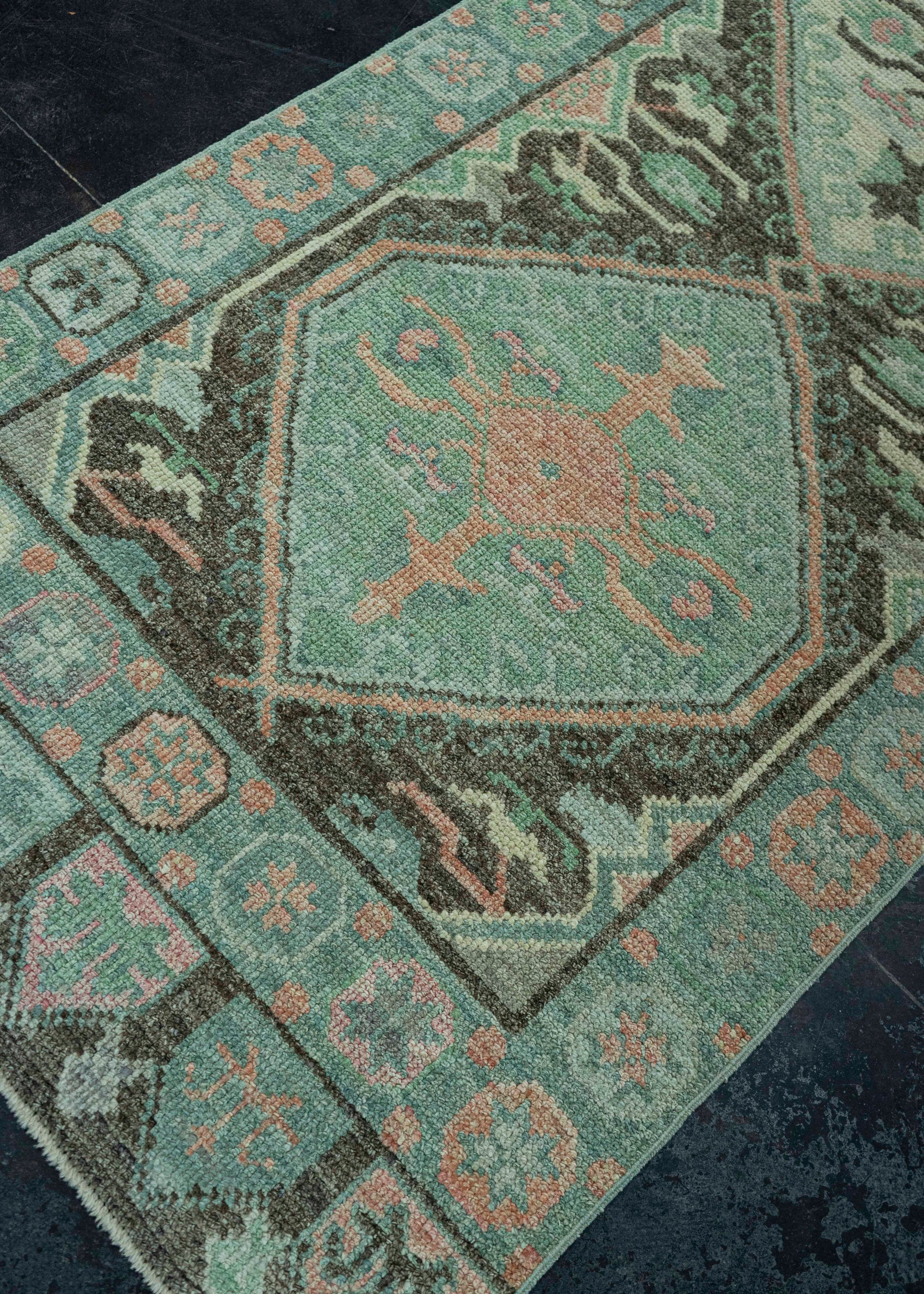 Turkish Oushak Rug 2'1" x 19'11" #20089