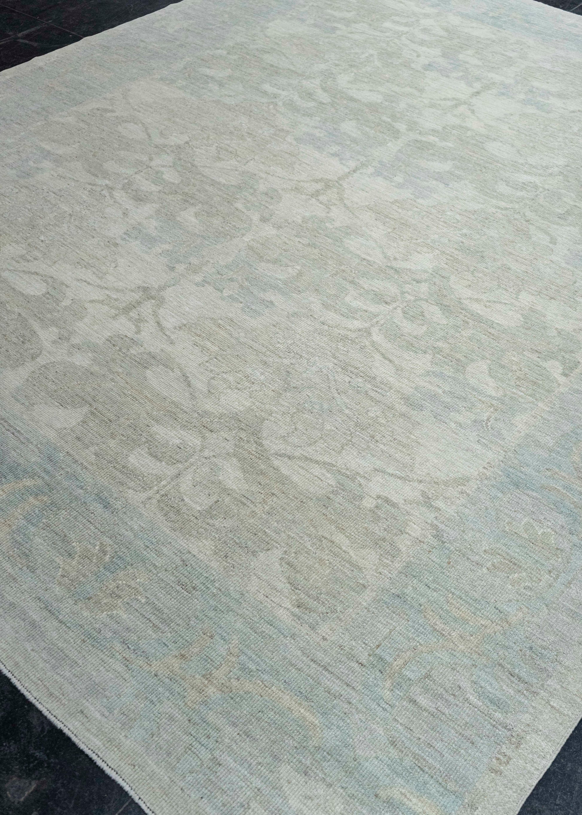 Turkish Oushak Antique Look Rug 8'2" x 9'10" #20340