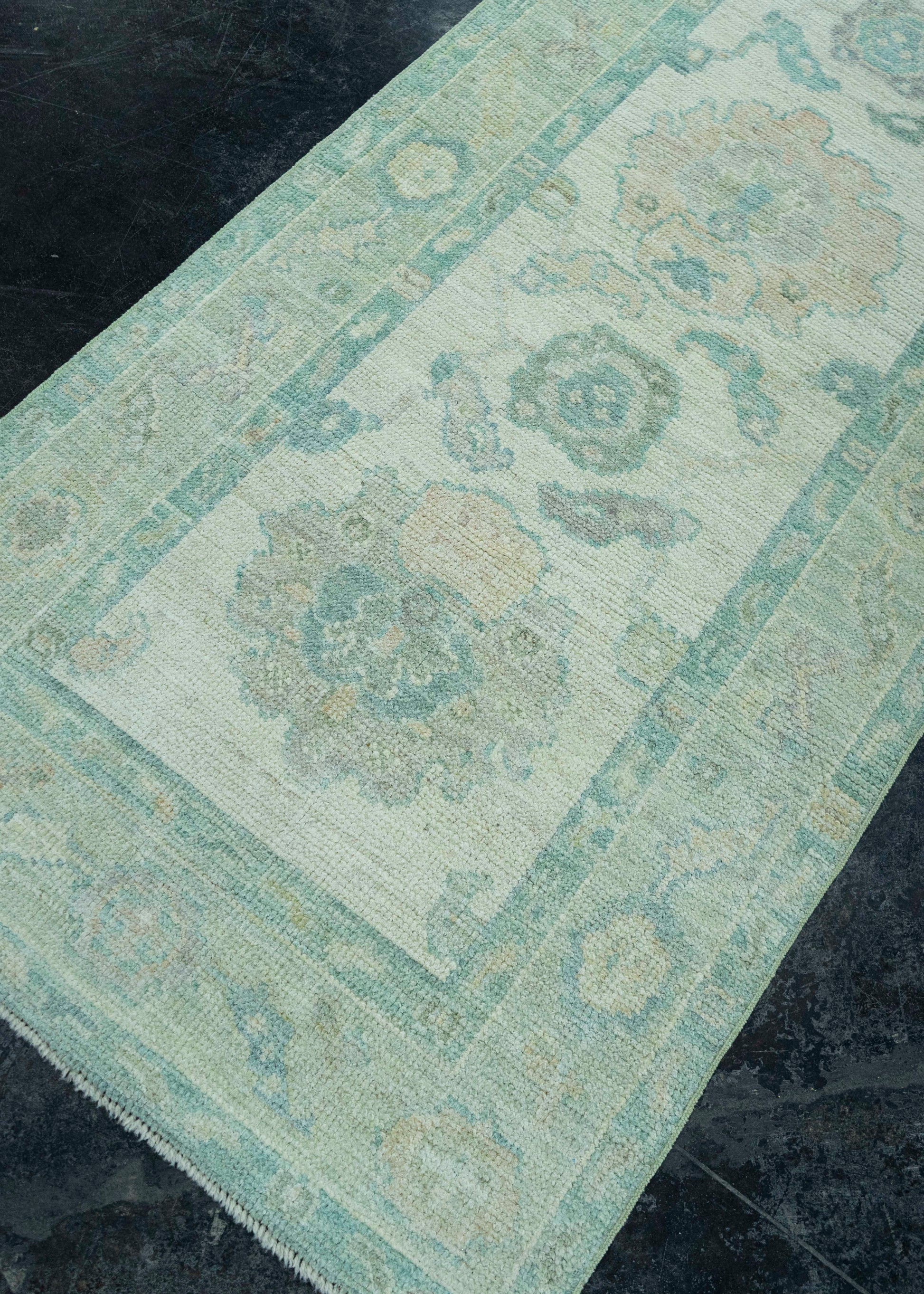Turkish Oushak Rug 2'8" x 18'8" #19274