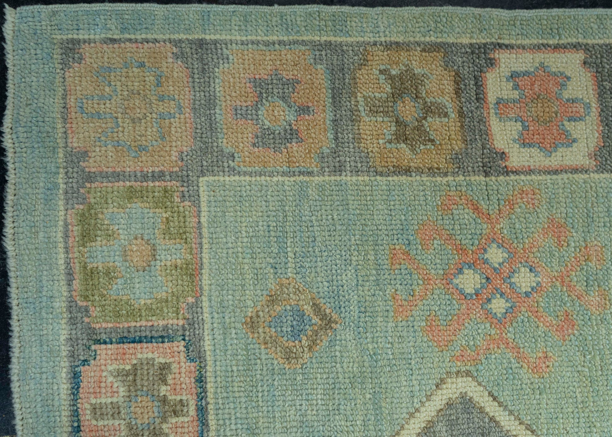 Turkish Oushak Rug 3'9" x 24'1" #20129