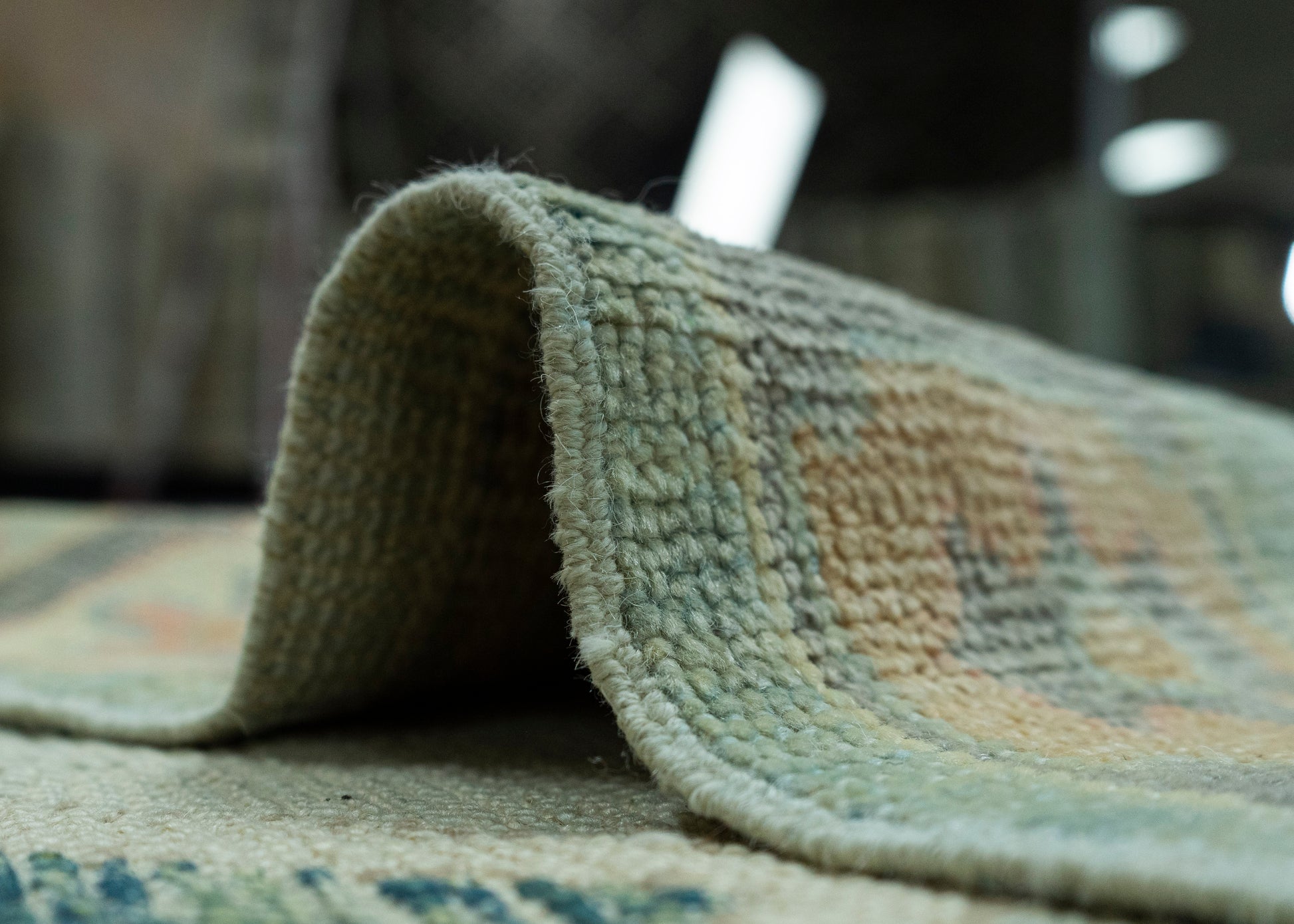 Turkish Oushak Rug 3'9" x 24'1" #20129