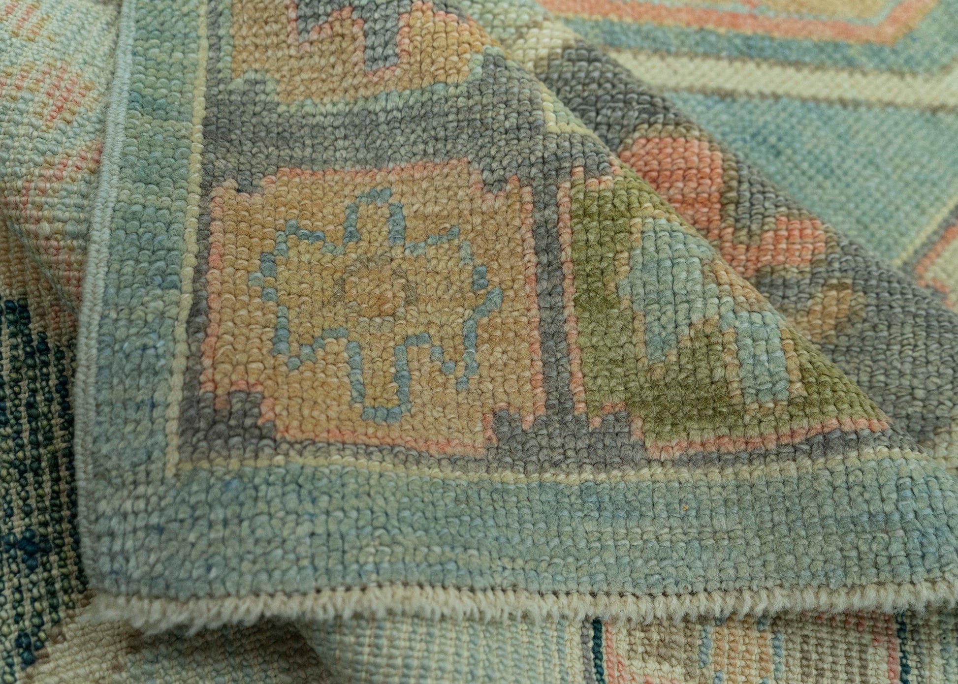 Turkish Oushak Rug 3'9" x 24'1" #20129