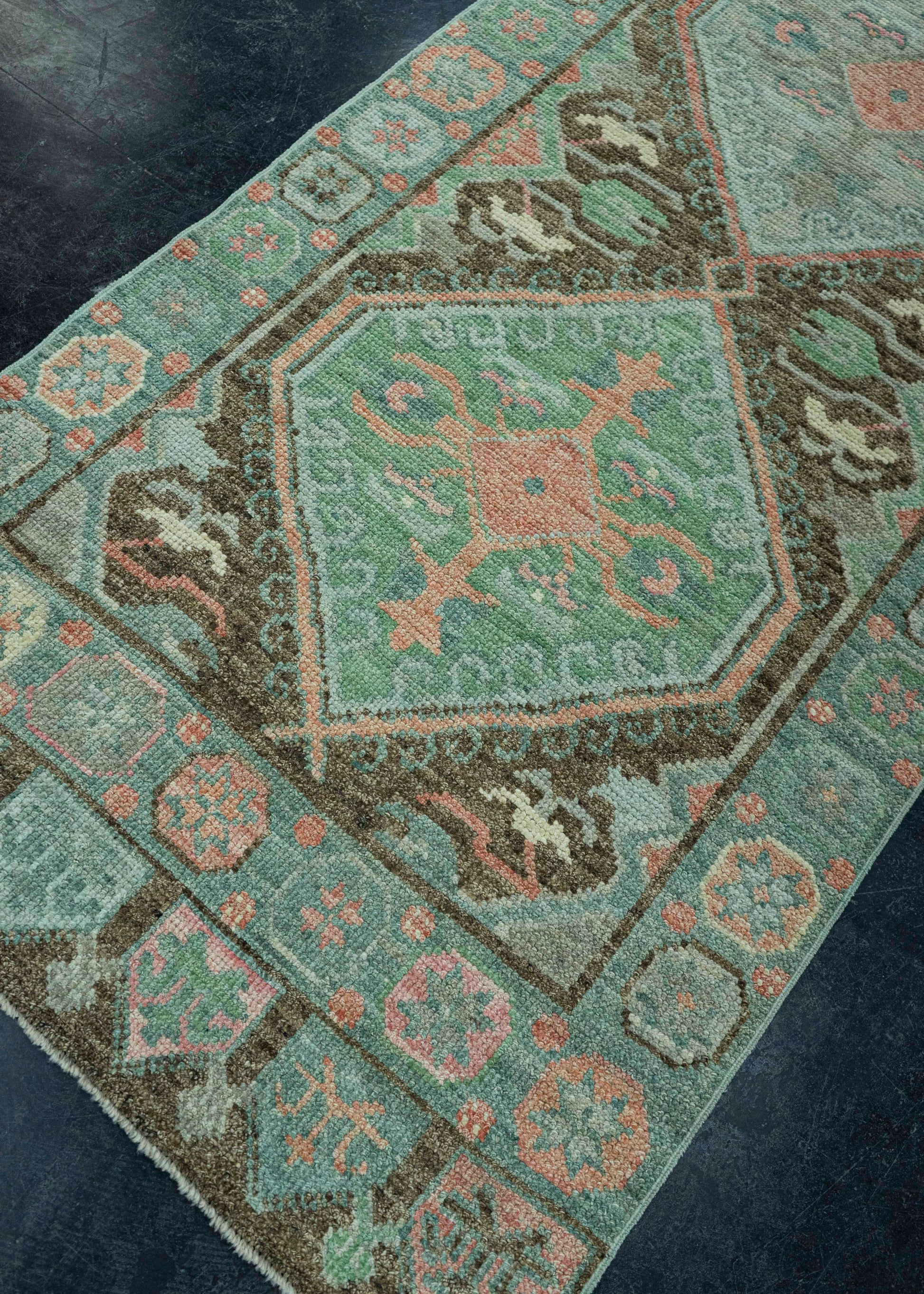 Turkish Oushak Rug 2'10" x 15'5" #20021
