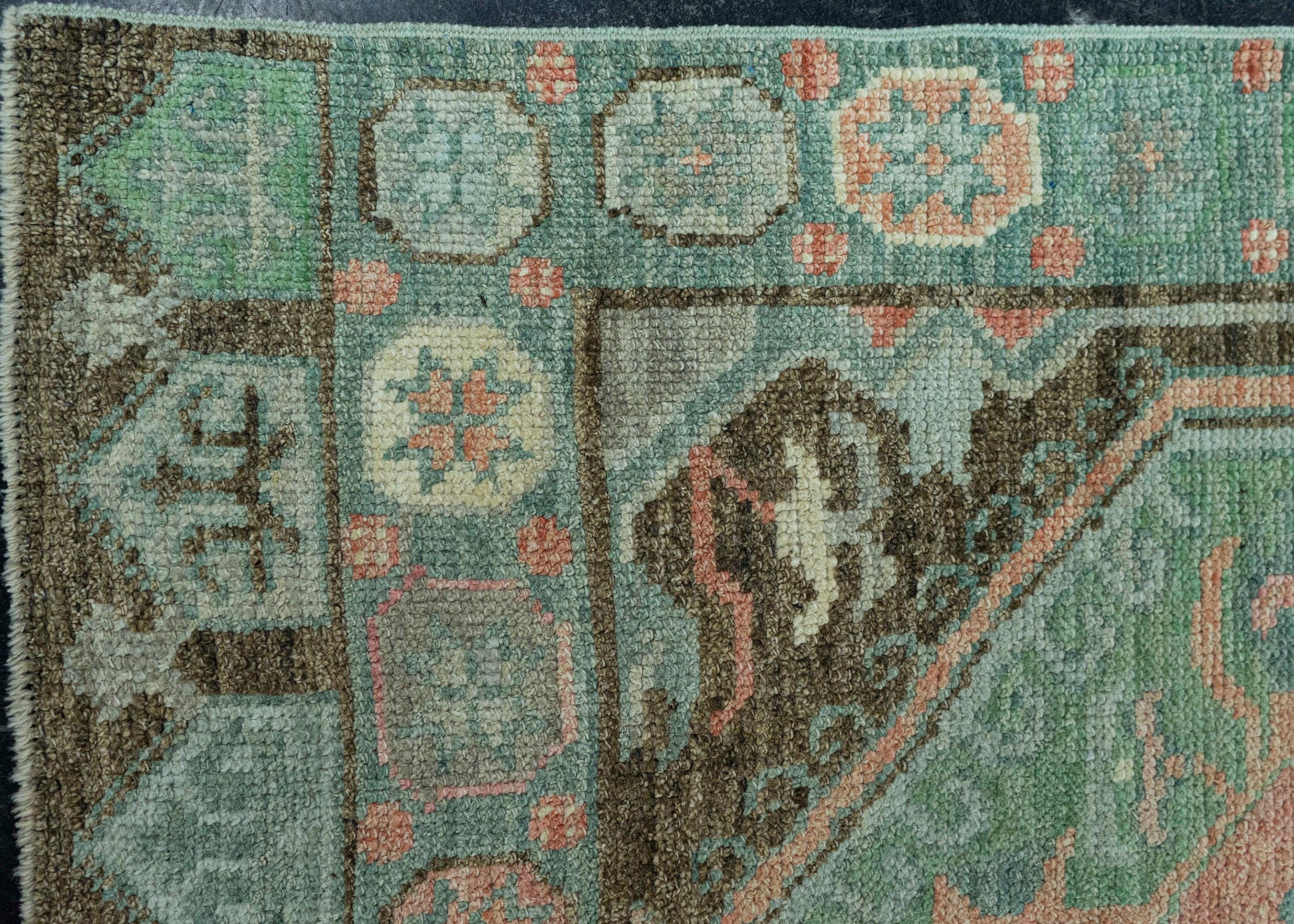 Turkish Oushak Rug 2'10" x 15'5" #20021