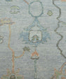 Turkish Oushak Rug 8'6" x 10'9" #20416