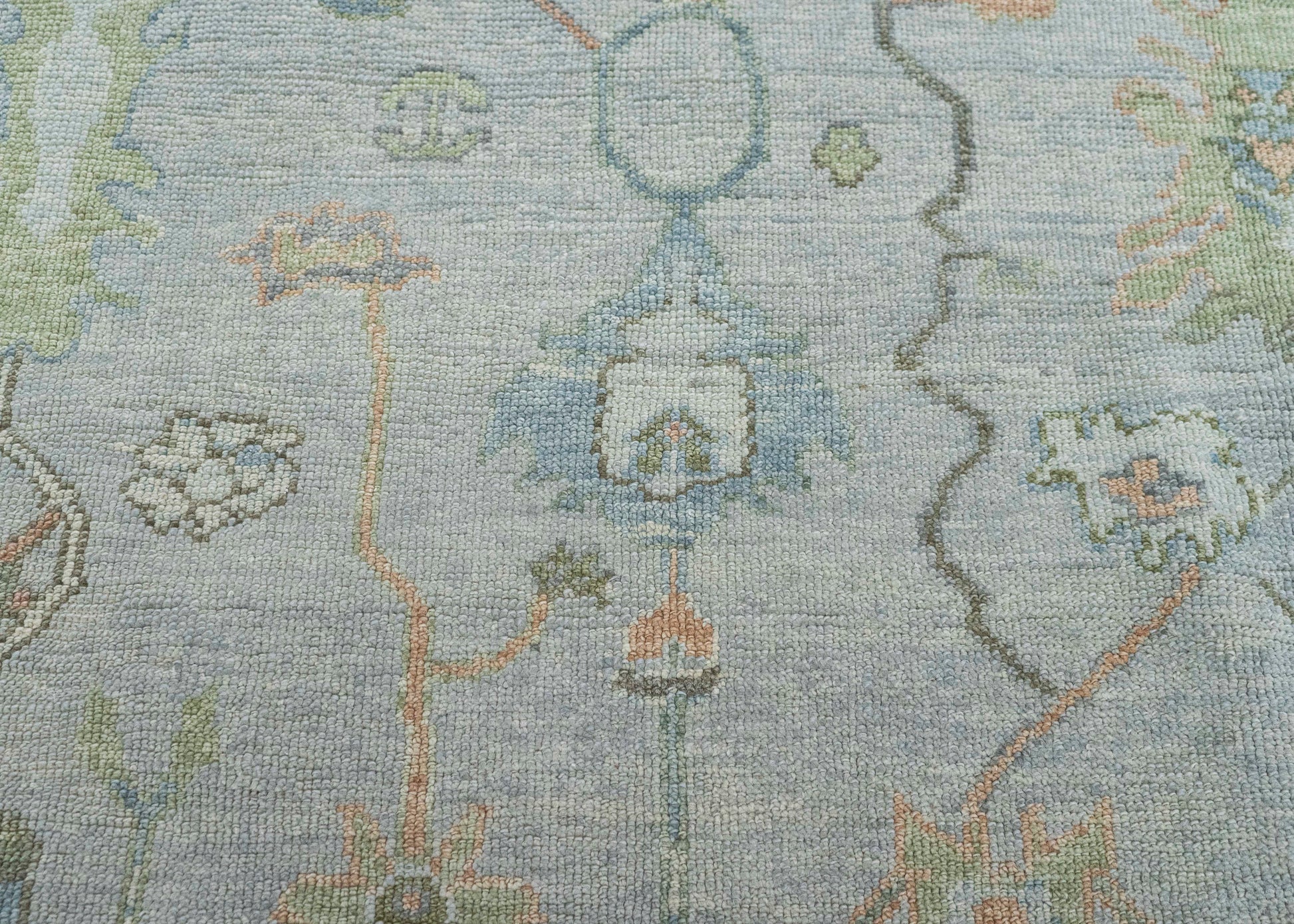 Turkish Oushak Rug 8'6" x 10'9" #20416