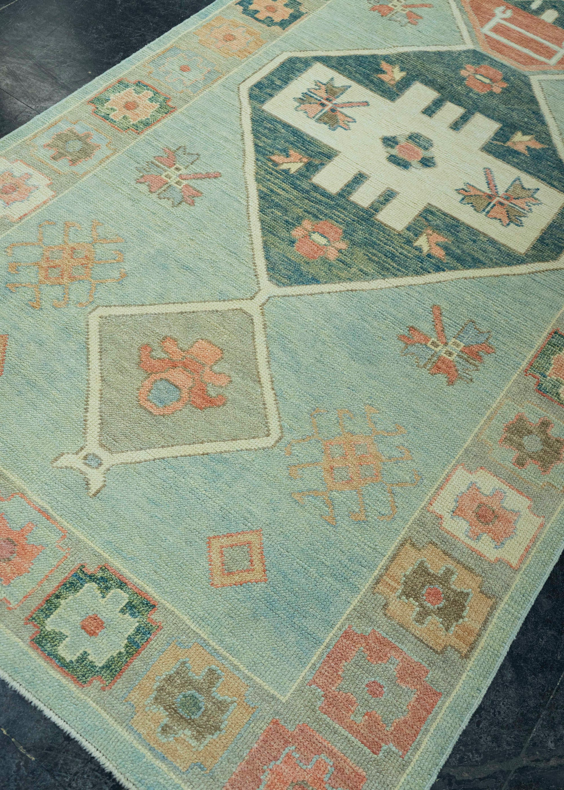 Turkish Oushak Rug 4'7" x 16'9" #20101