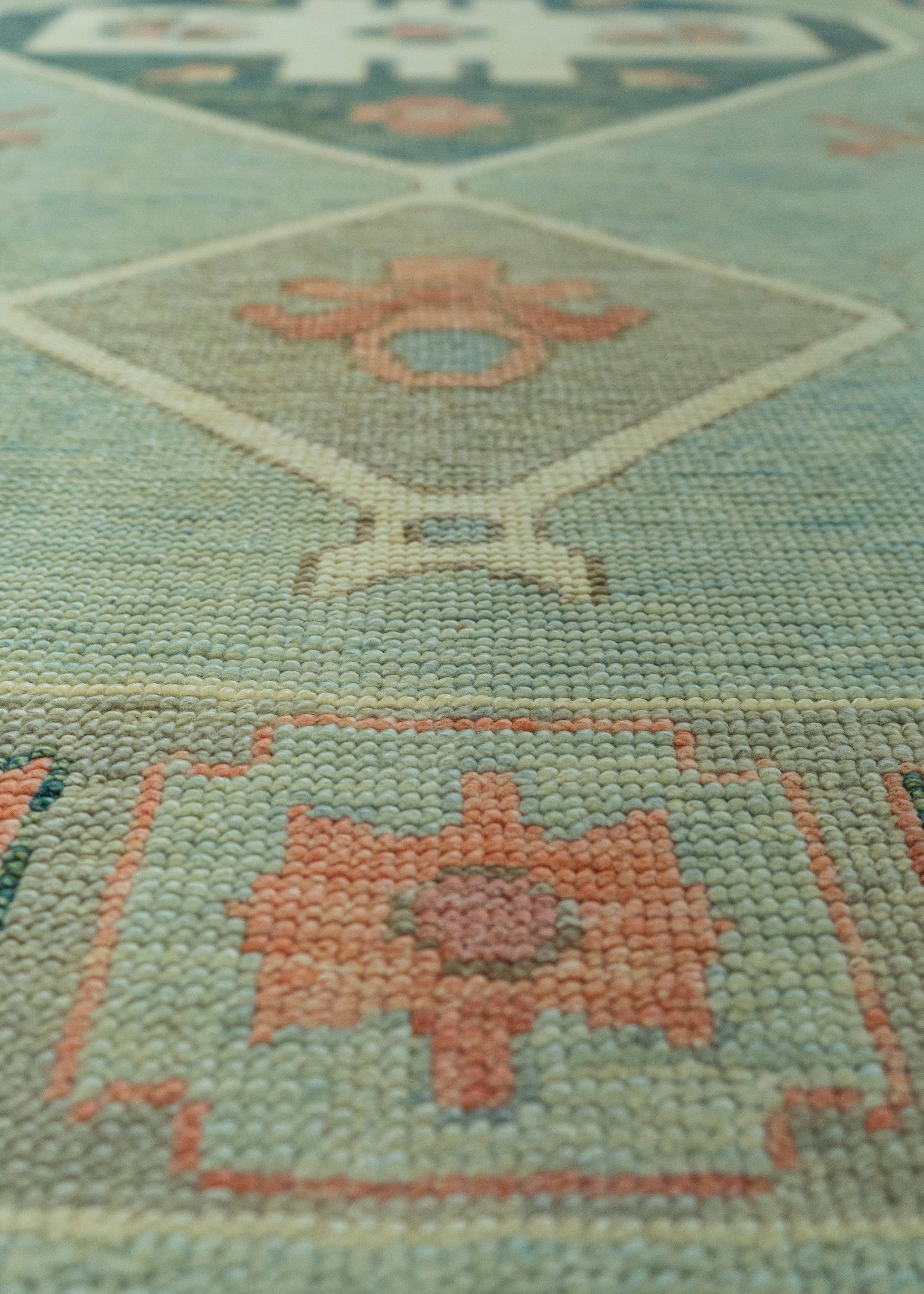 Turkish Oushak Rug 4'7" x 16'9" #20101
