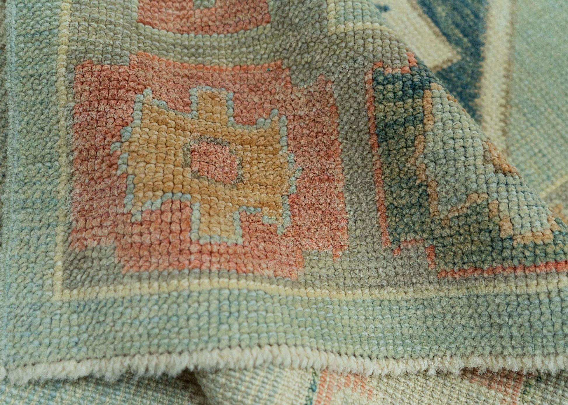 Turkish Oushak Rug 4'7" x 16'9" #20101