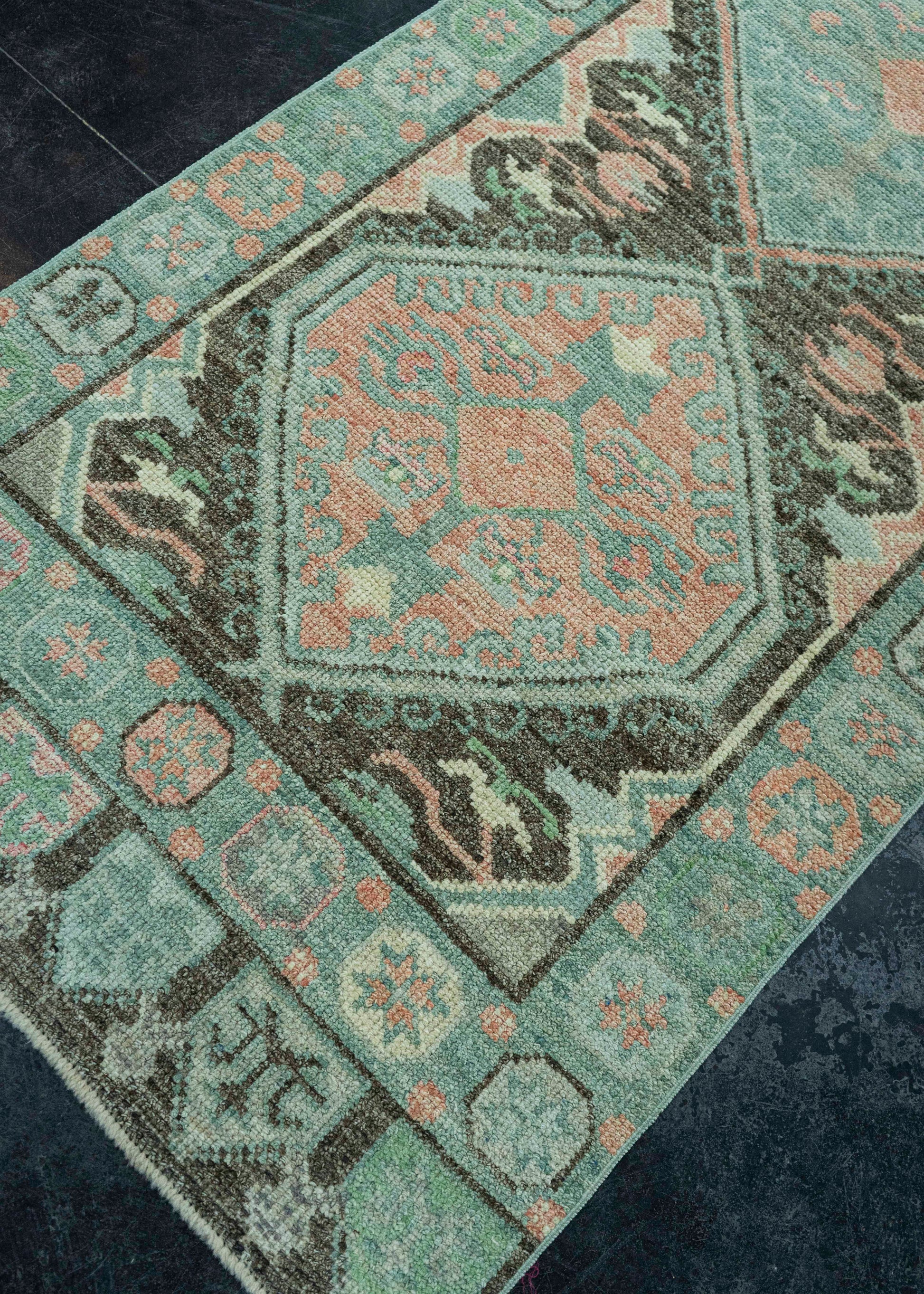 Turkish Oushak Rug 2'11" x 20'1" #20093