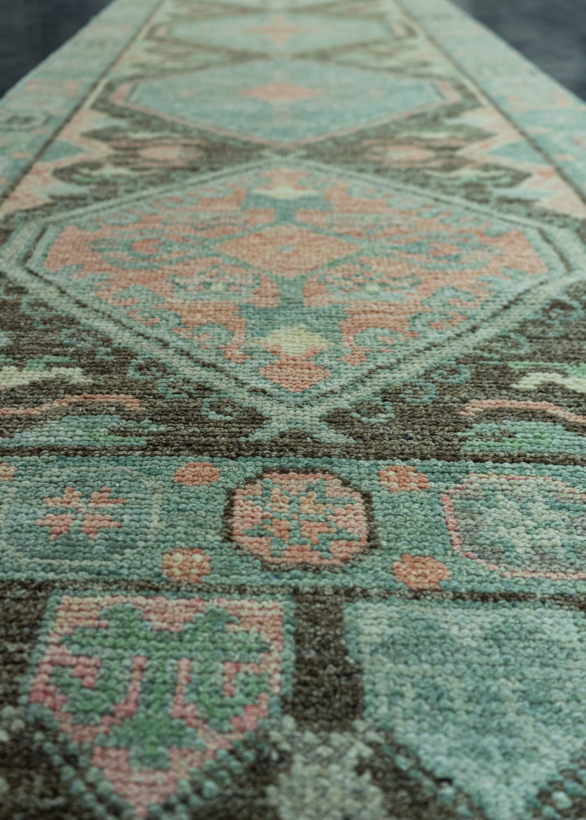 Turkish Oushak Rug 2'11" x 20'1" #20093