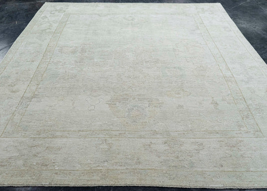 Turkish Oushak Rug 7'9" x 9'8" #20418