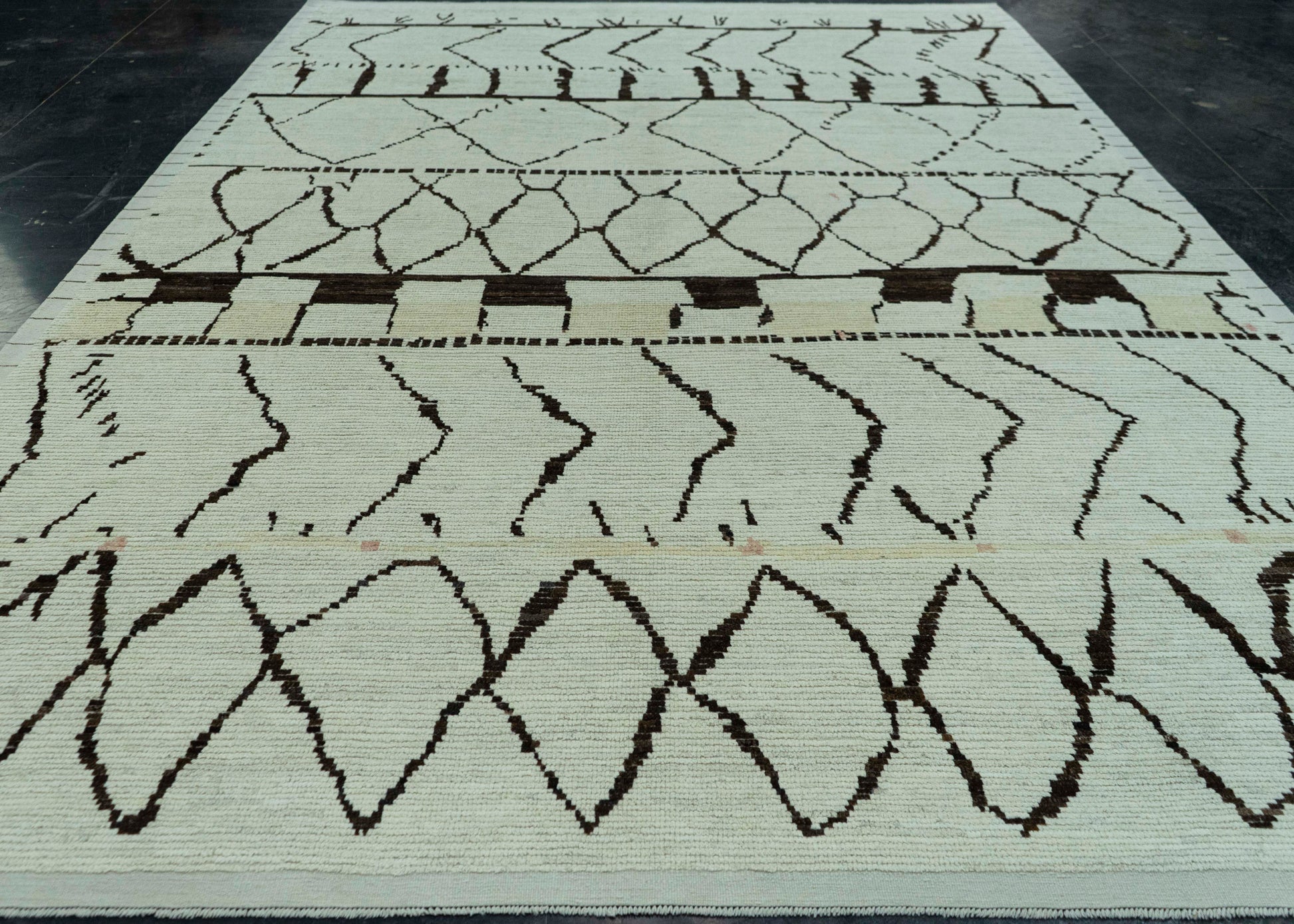 Turkish Tulu Handmade Rug  9'4" x 14'1"#19374