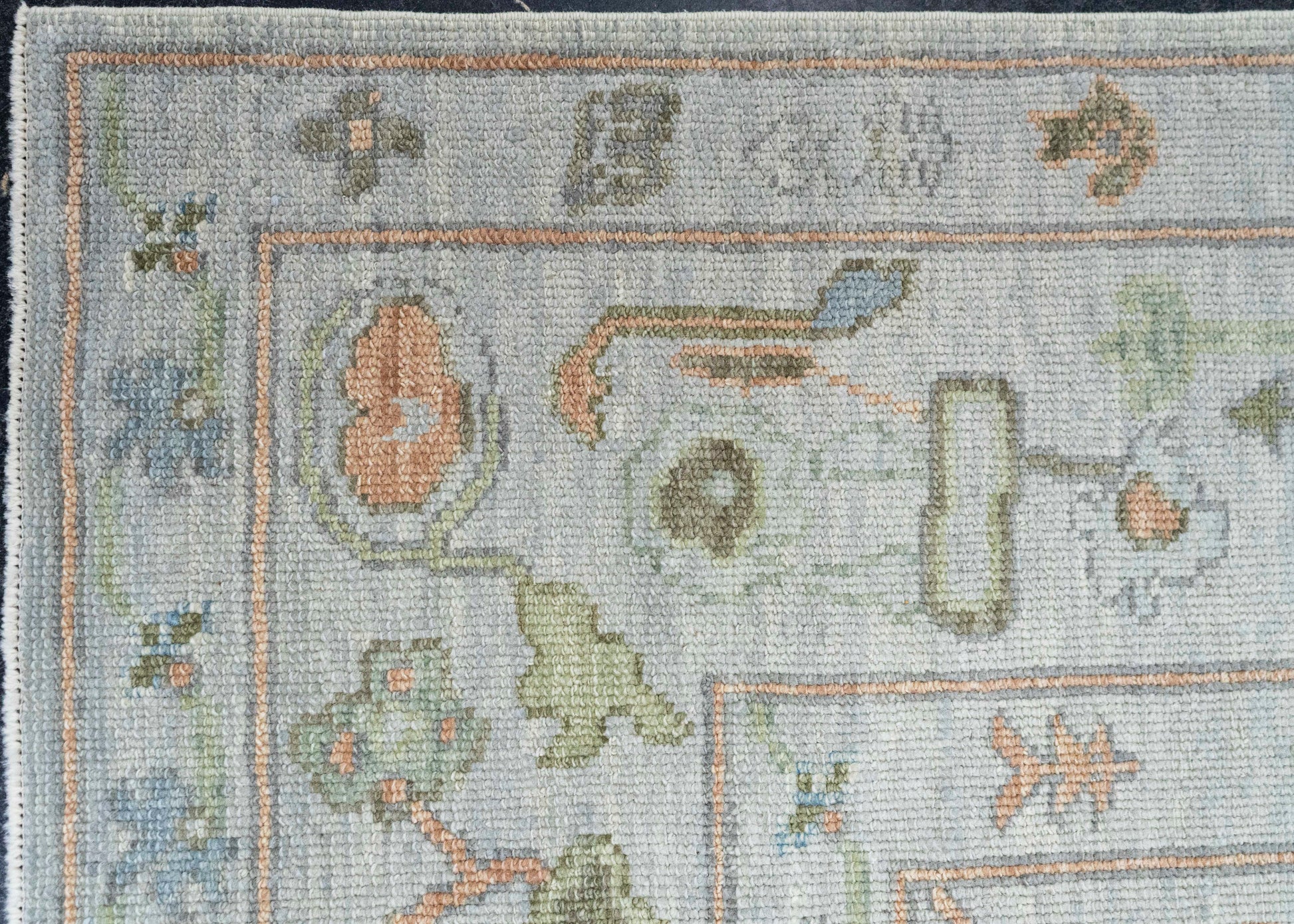 Turkish Oushak Rug 8'5" x 10'4" #20419
