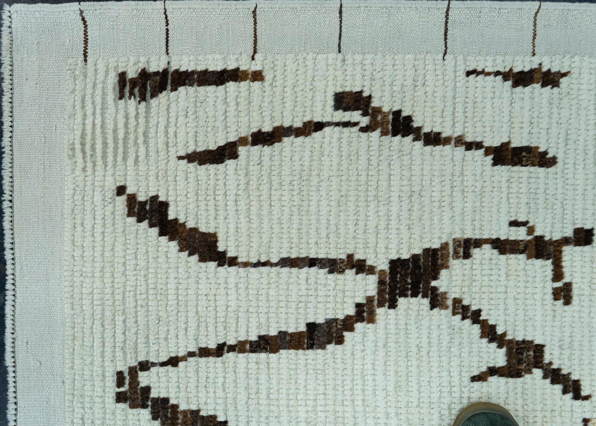 Turkish Tulu Handmade Rug  9'4" x 14'1"#19386