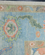 Turkish Oushak Square Rug 8'7" x 9'10" #20426