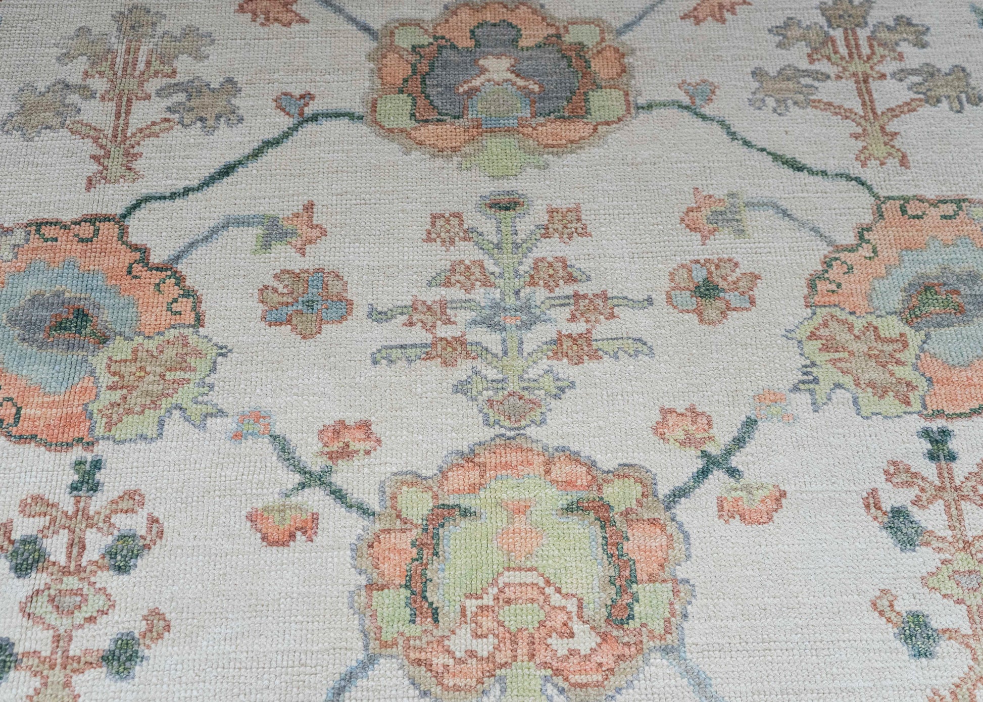 Turkish Oushak Rug 8'6" x 9'9" #20431