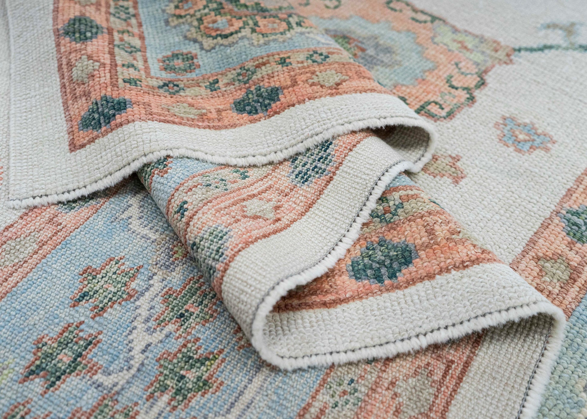 Turkish Oushak Rug 8'6" x 9'9" #20431