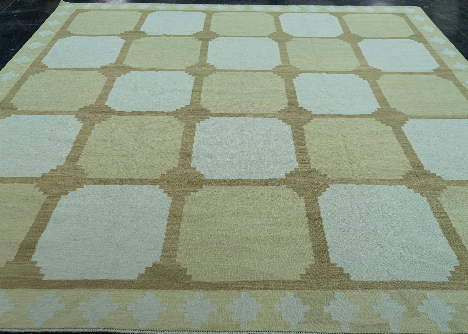 Turkish Square Kilim Oriental Handmade Flatweave 10'1" x 9'10" #19511