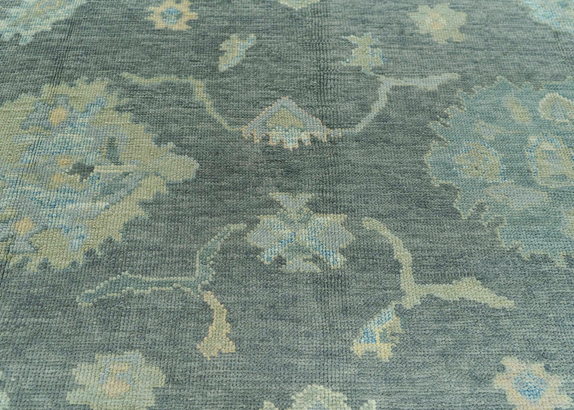 Turkish Oushak Rug 9'11" x 10'1" #19175