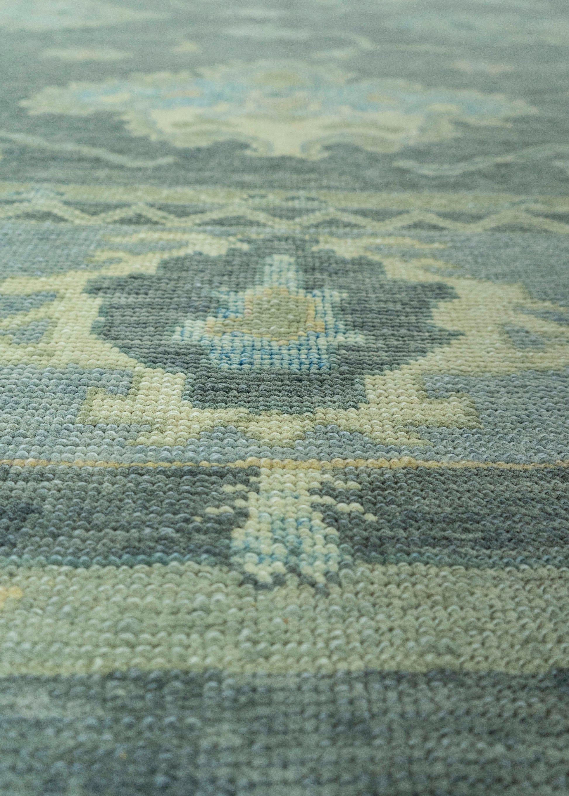 Turkish Oushak Rug 9'11" x 10'1" #19175