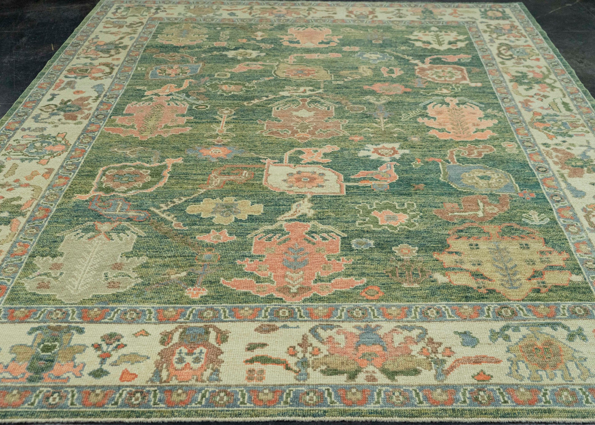 Turkish Oushak Rug  8'5" x 10'5" #20388