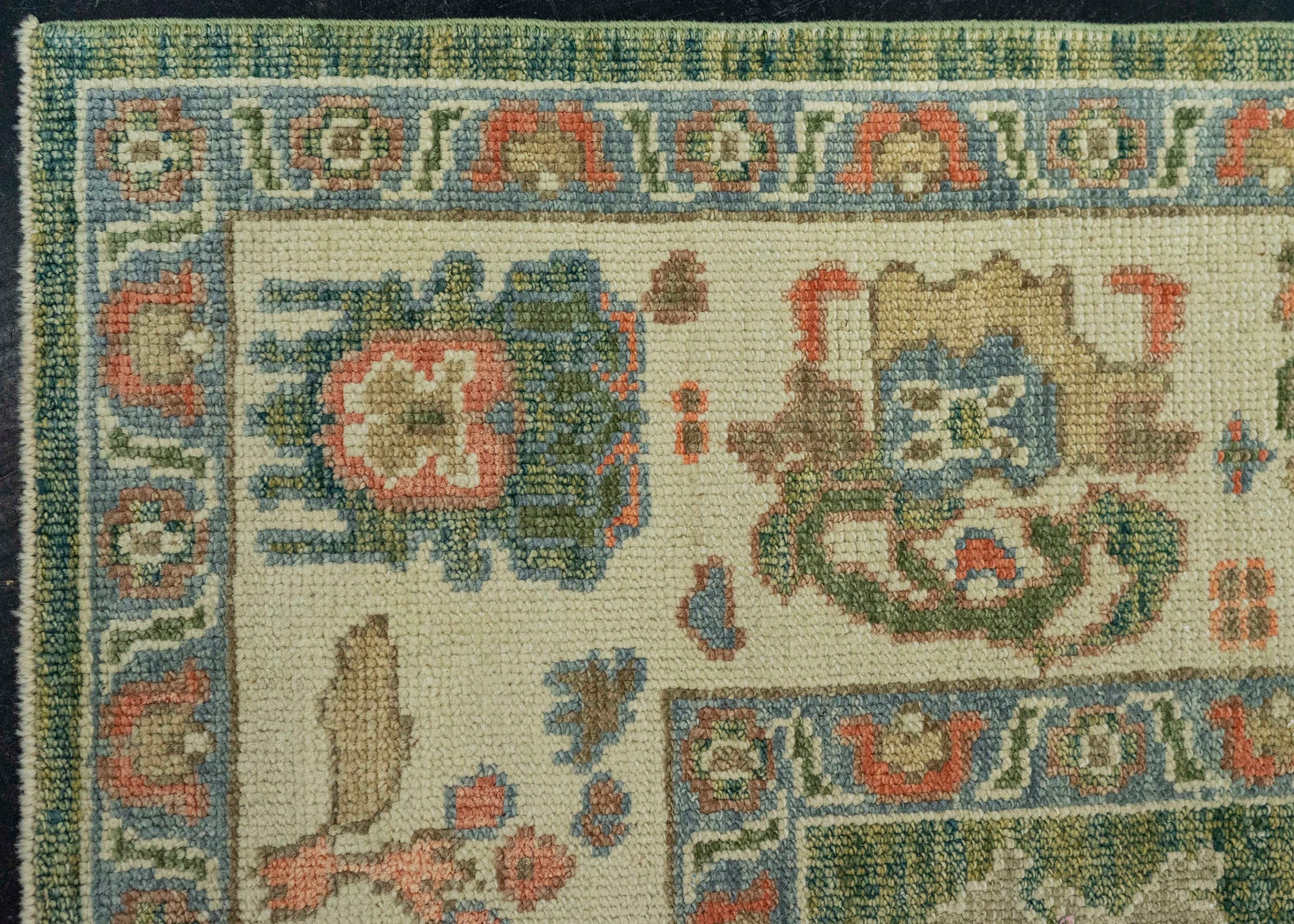 Turkish Oushak Rug  8'5" x 10'5" #20388